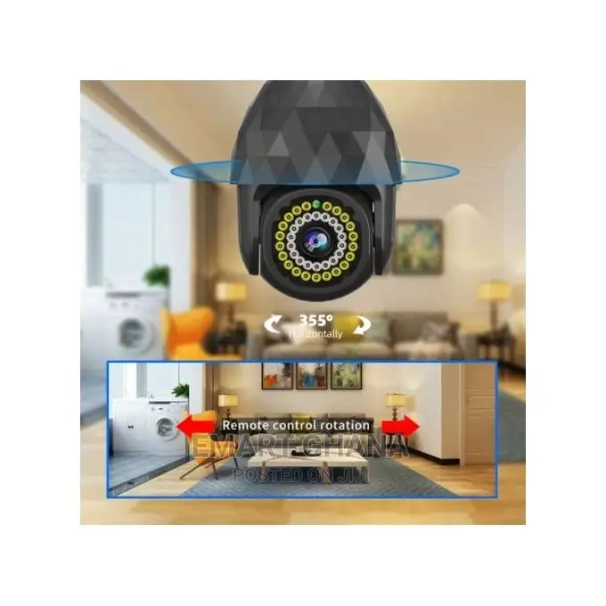 WIFI HD 1080P Surveillance Camera E27 39 Lights Smart Camera