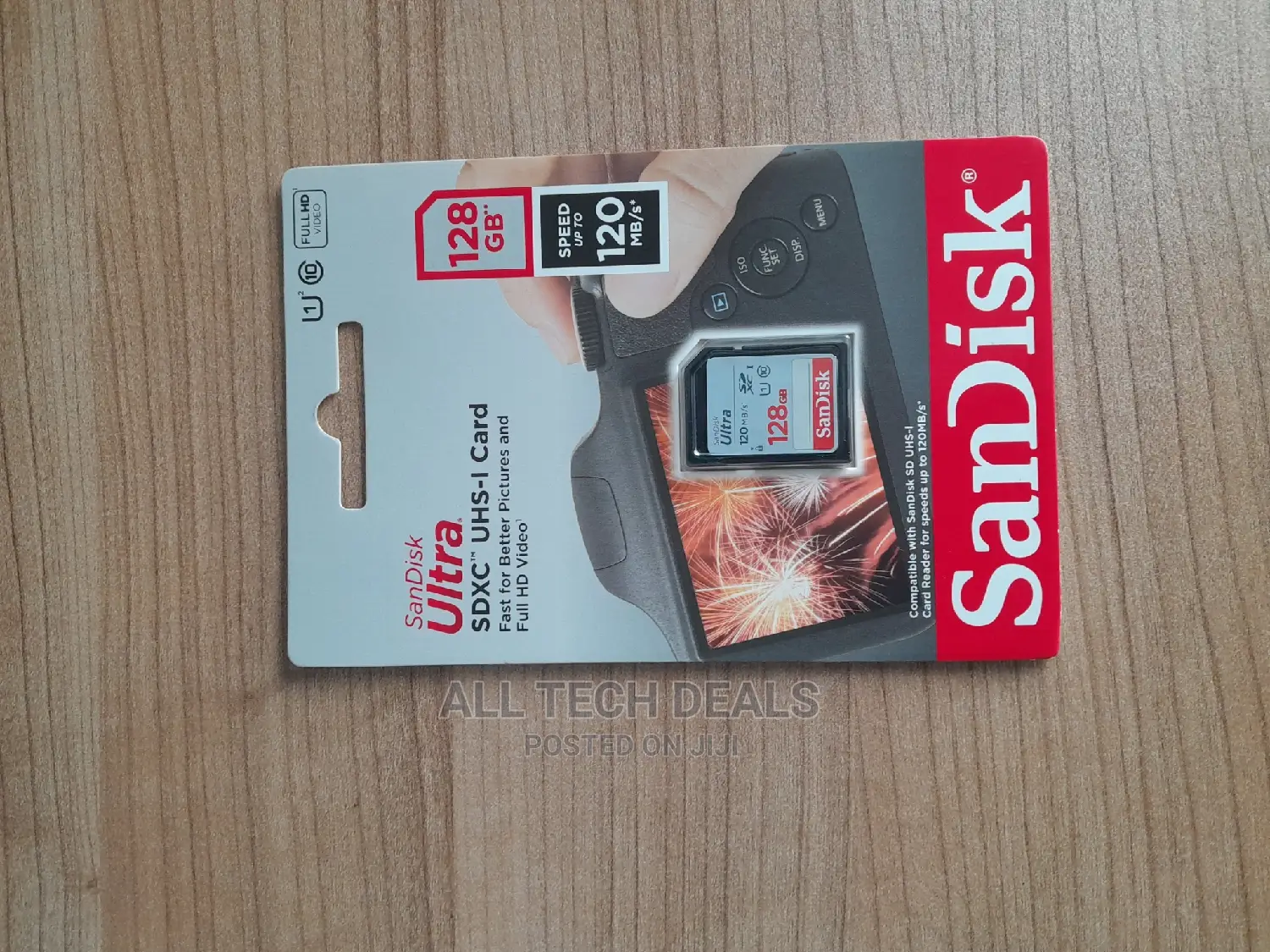 128gb Sandisk Ultra SD Card for Cameras