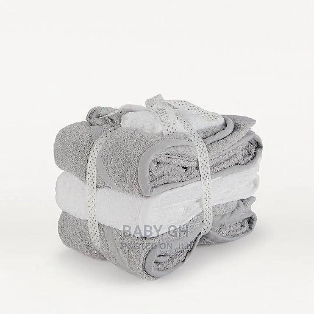 3pc Hooded Baby Towel With Washcloth