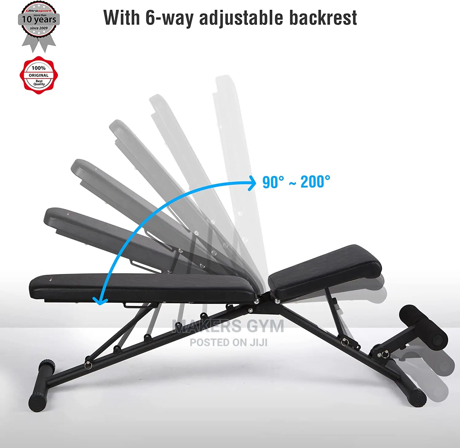 Foldable Weight Bench for All Workout