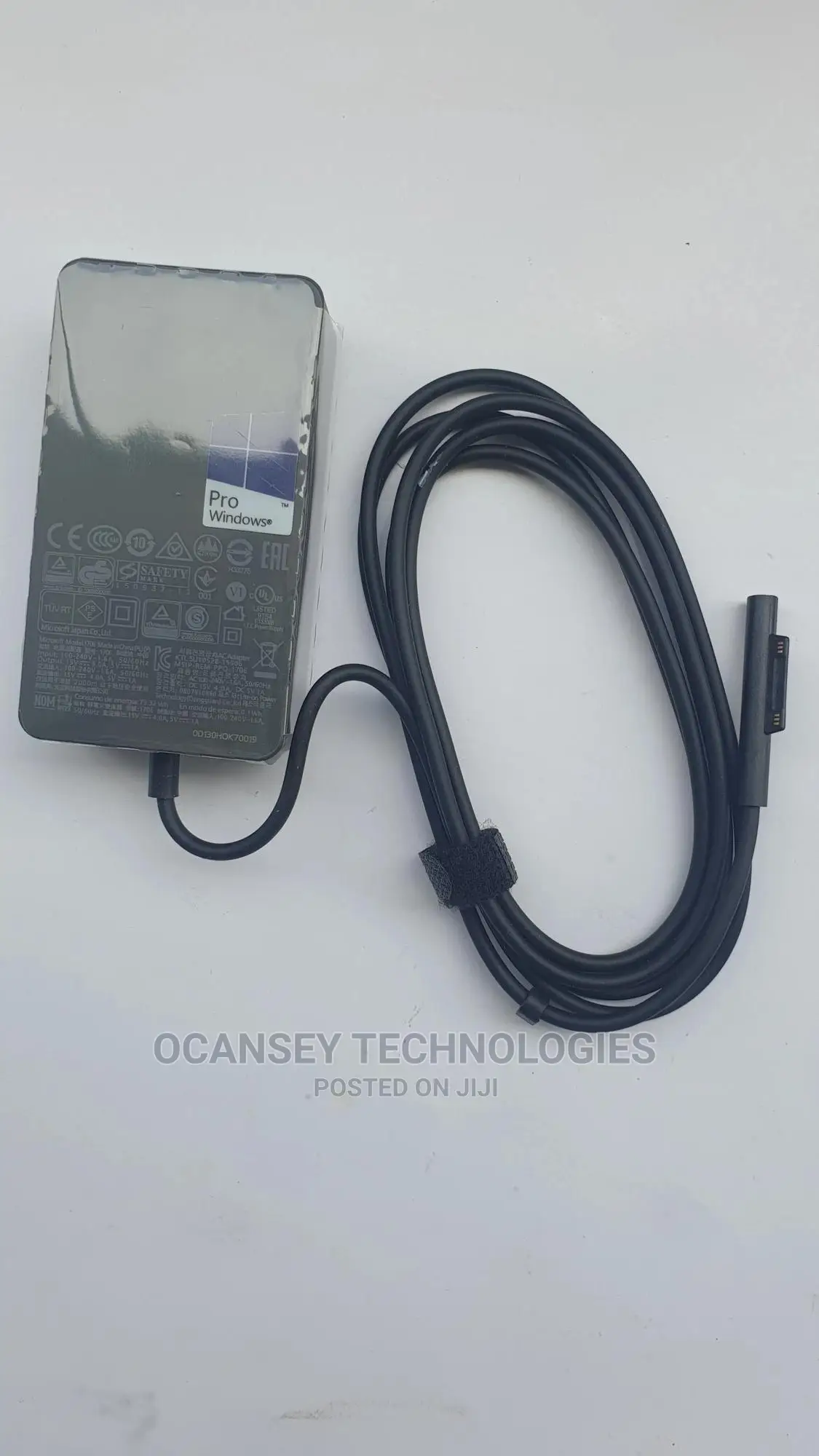 Original Microsoft Surface Charger, 65W Charger