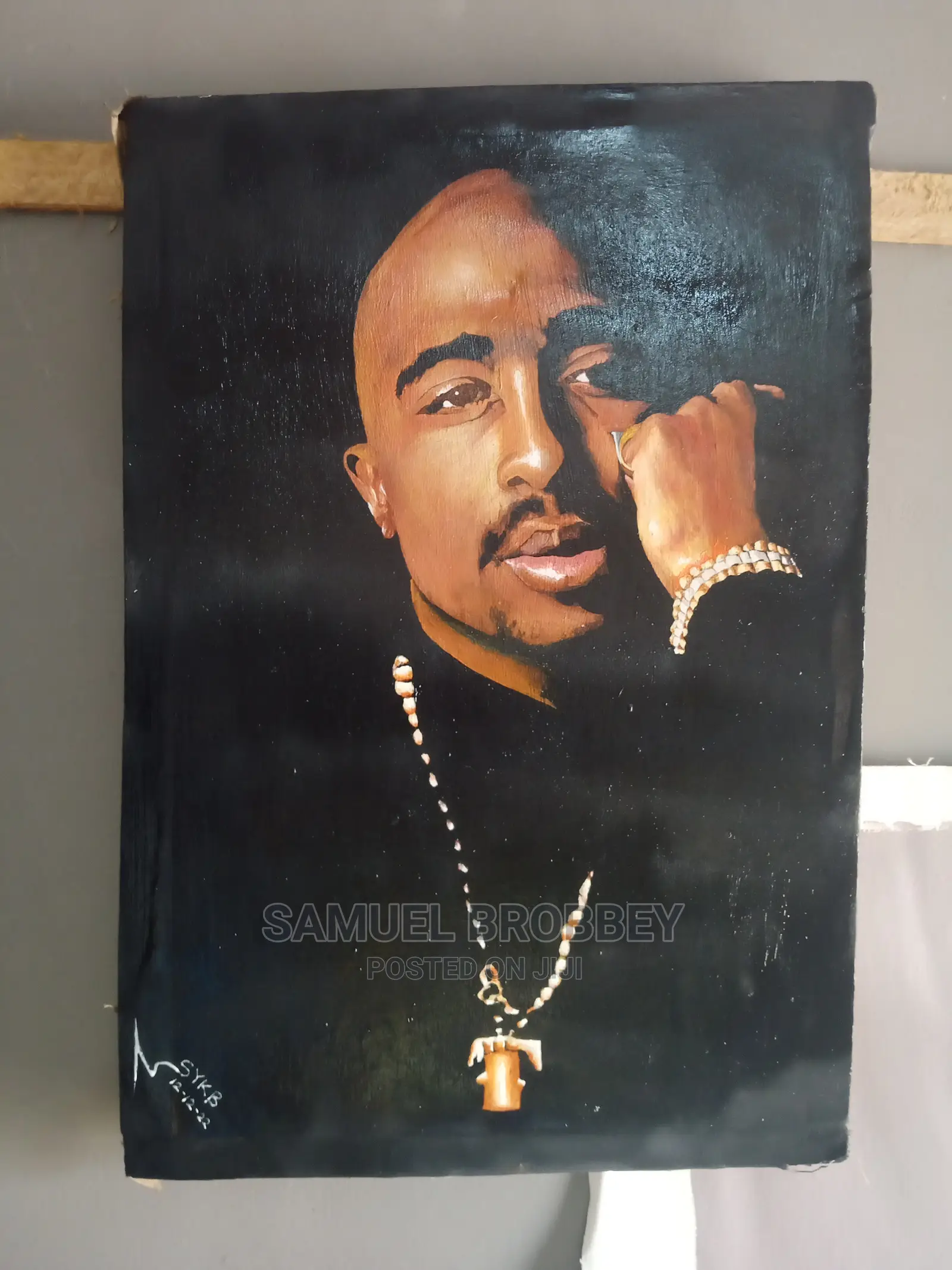 Tupac Canvas Paint