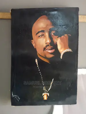 Tupac Canvas Paint