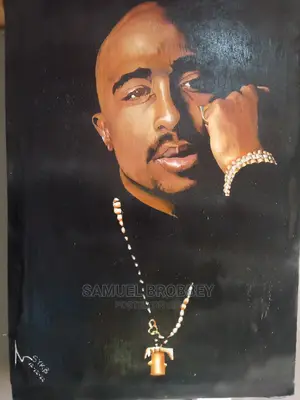 Tupac Canvas Paint