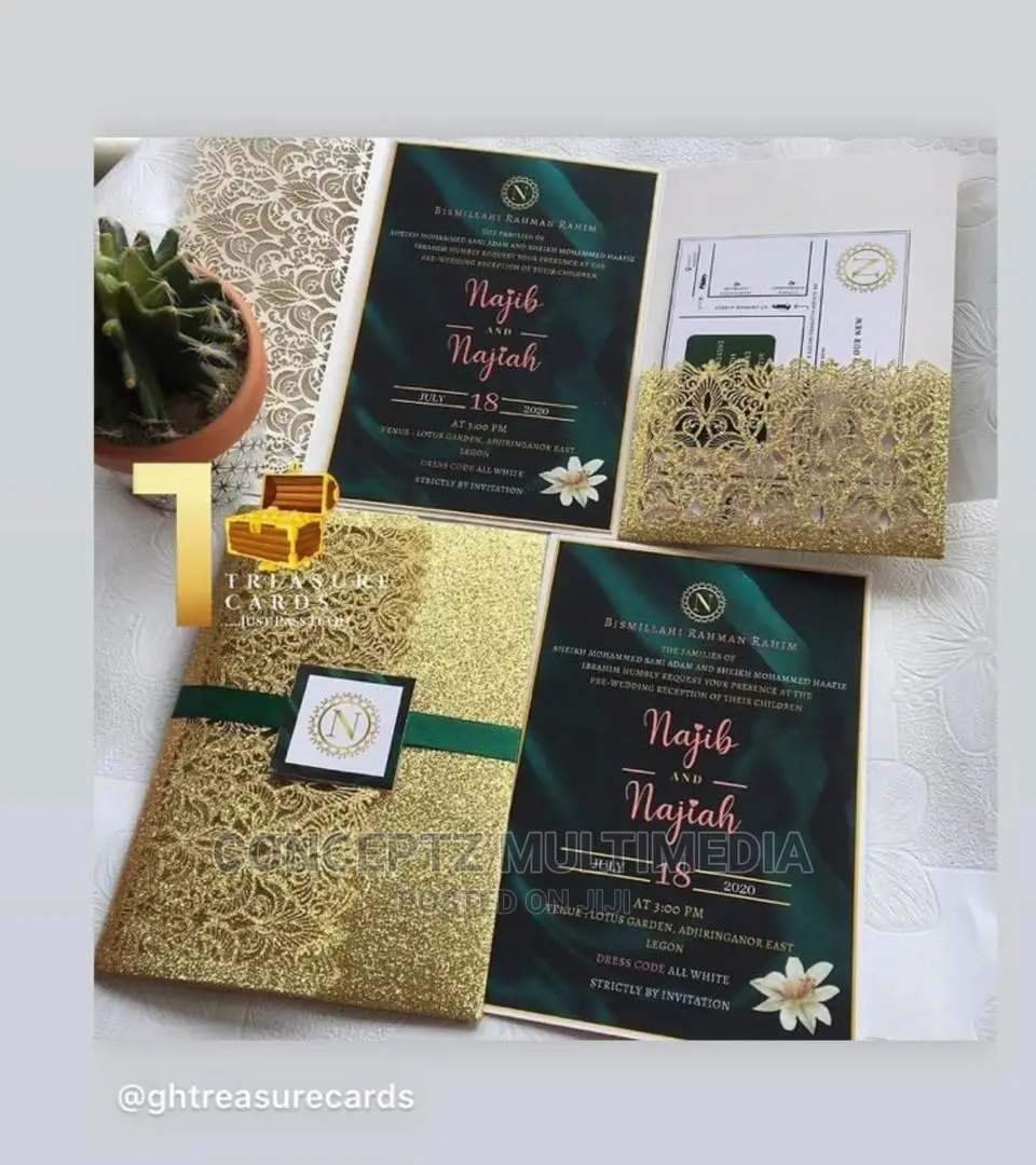 Customized Wedding Invitation