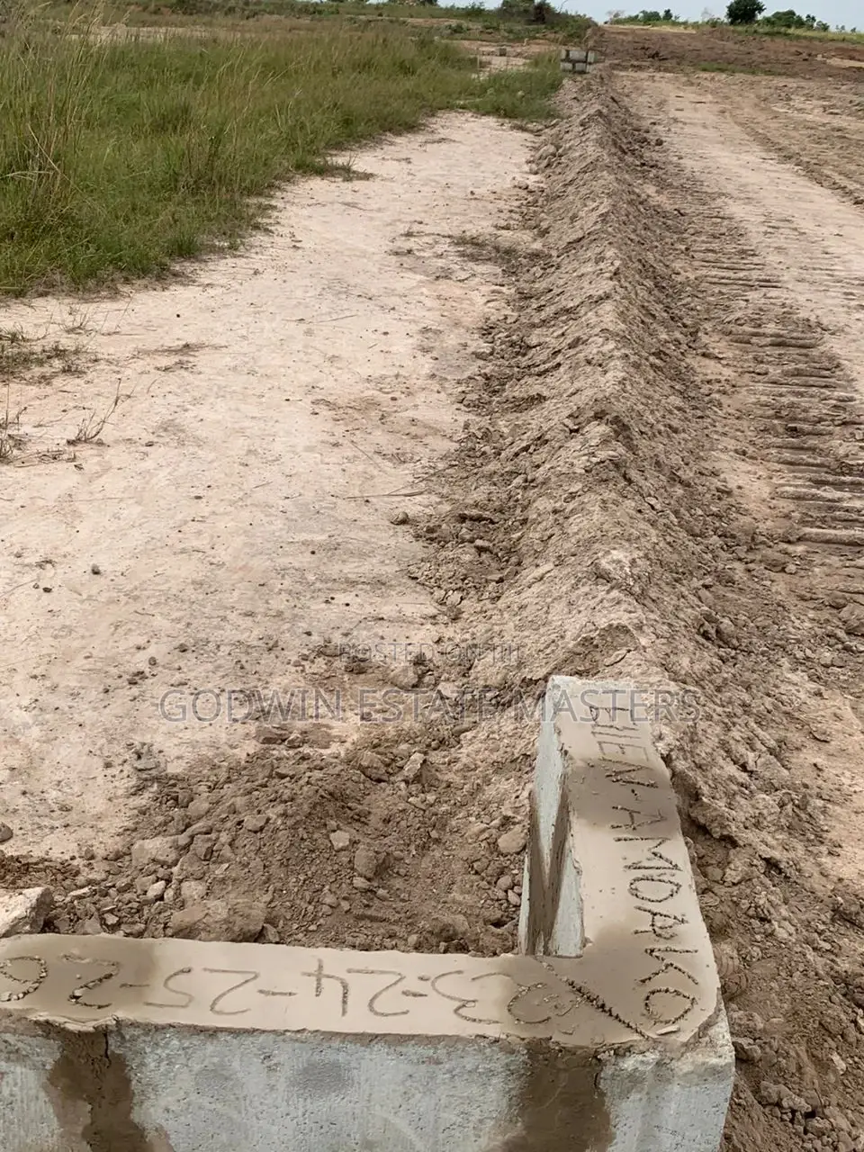 Well Demacated Gated Estate Land for Sale at Tsopoli