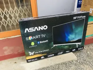 Sealed in Box Asano 50”Smart Android+Tv Guard and DSTV