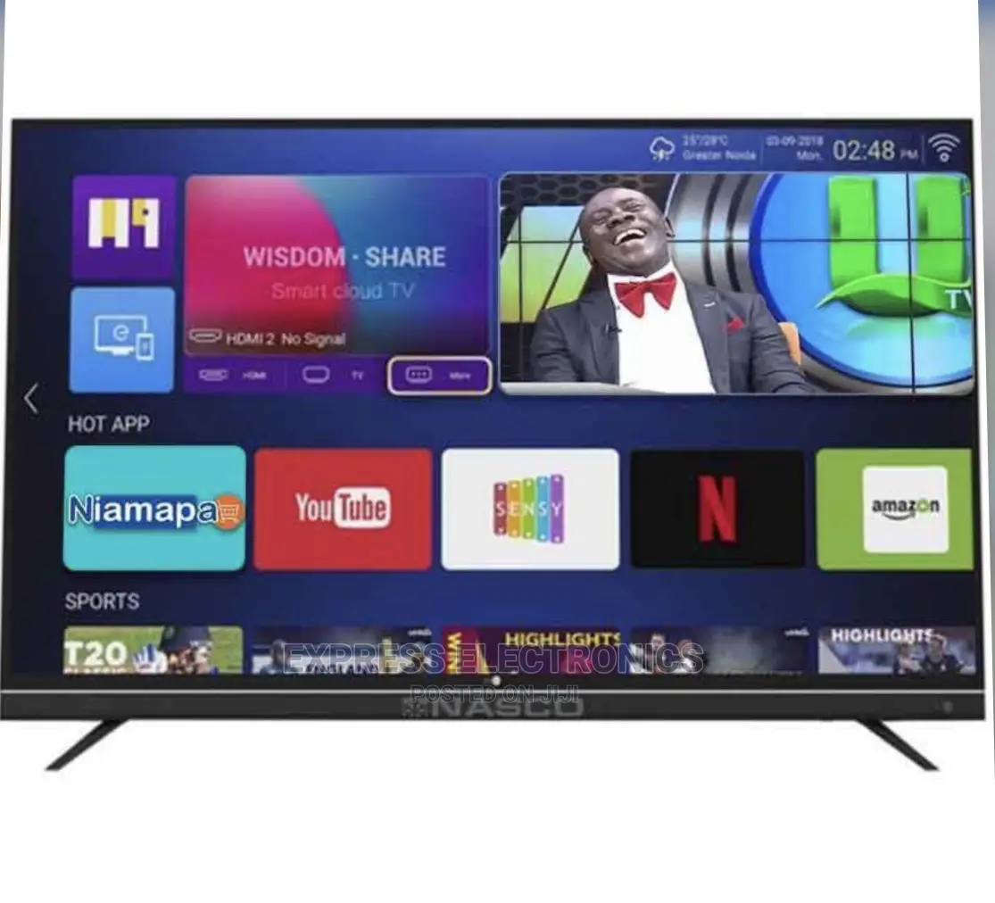 Nasco 65′′ Uhd Android Smart LED Nas-J65fus-And+Dstv