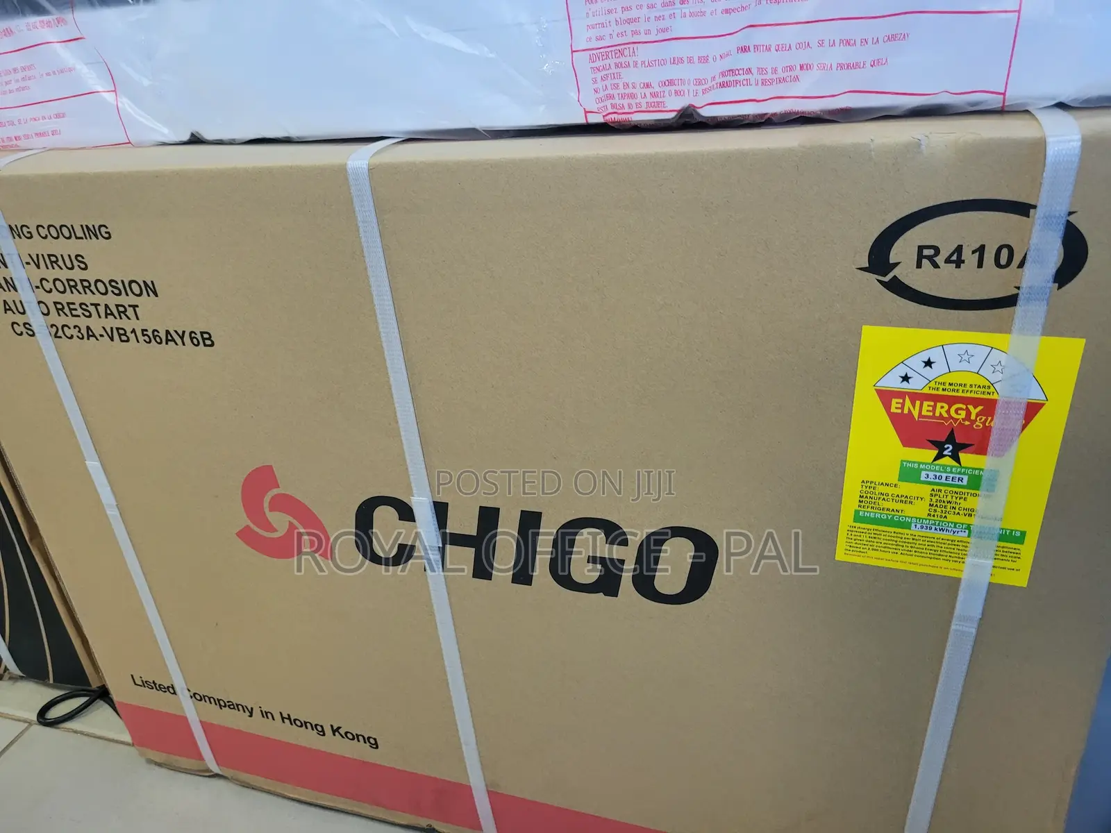 Chigo 1.5 HP R410 Split Air Condition