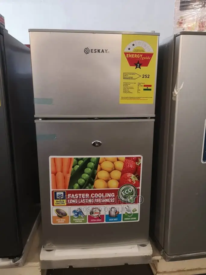 Wonderful Eskay Double Door Tabletop Fridge