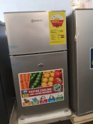 Big Promo Eskay Double Door Tabletop Fridge
