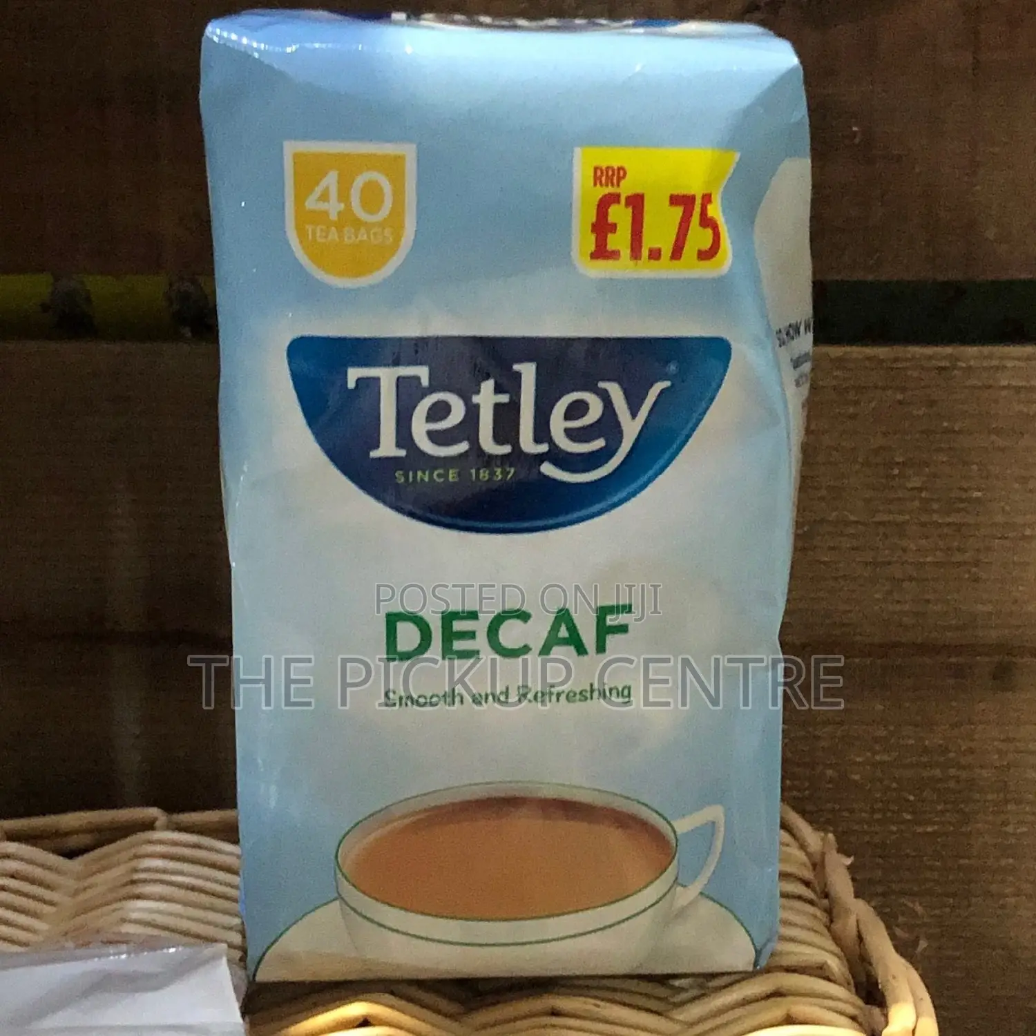 Tetley Decaf Original 40 Tea Bags