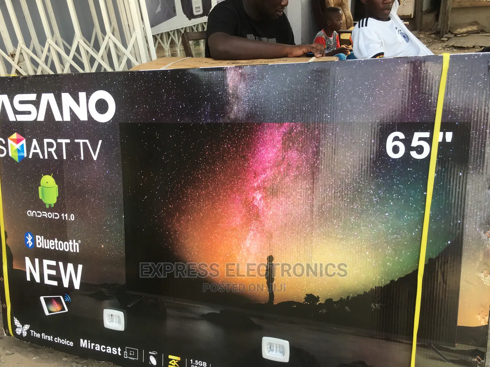Unique Brand New 65” UHD Smart Android Asano +Dstv