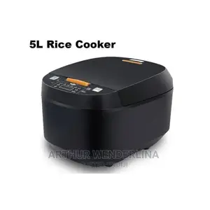 Silver Crest 5L Digital Smart Rice Cooker- Black