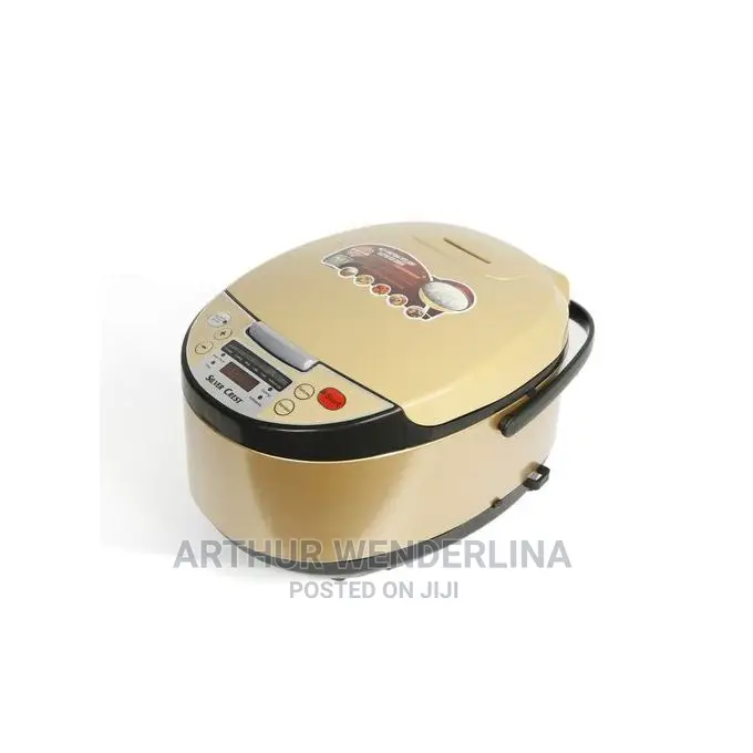 Silver Crest 5L Digital Smart Rice Cooker- Black