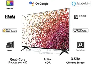 LG 65” Ultra HD Smart Nanocell 65NANO73+Tv Guard