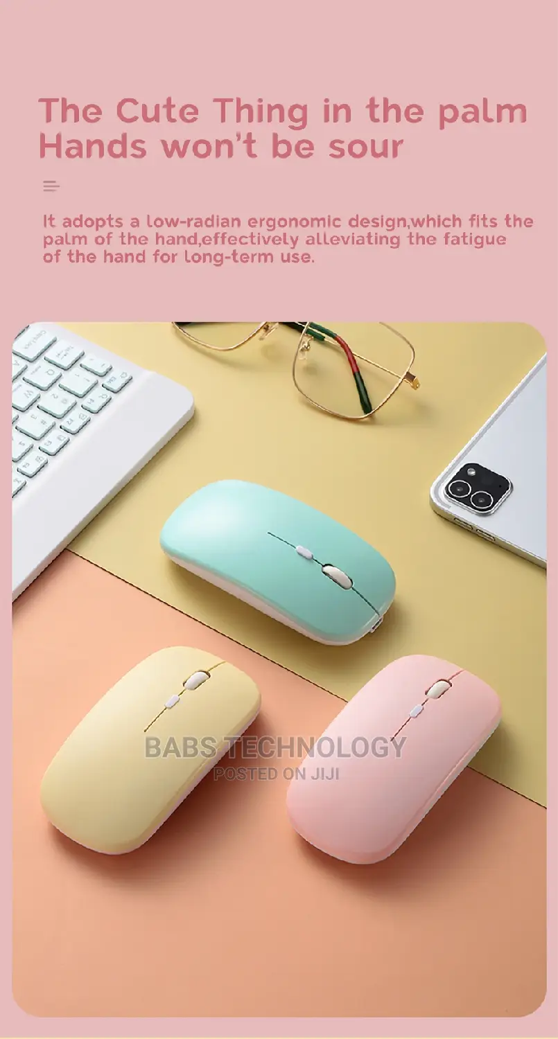 10 Inches Rechargeable Bluetooth Keyboard and Mouse Combo