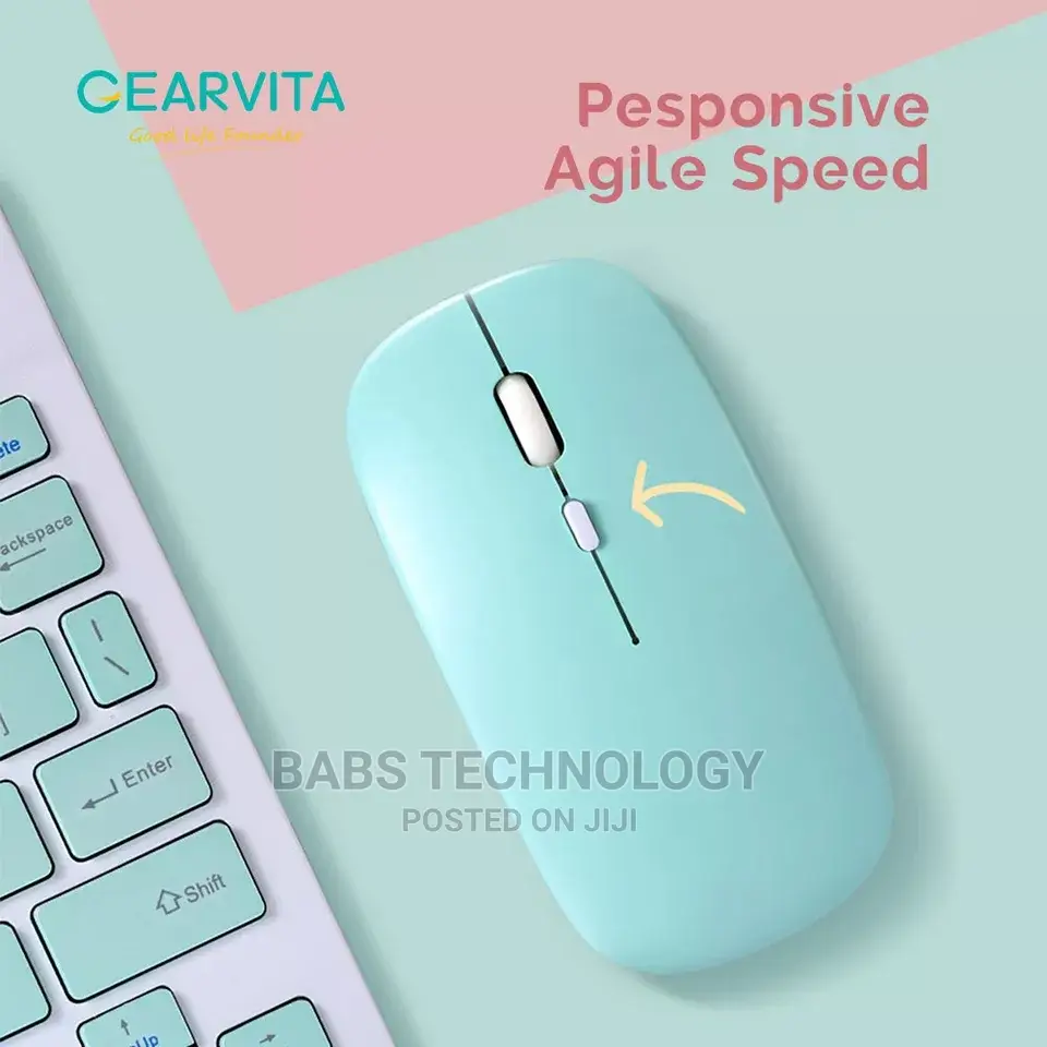 10 Inches Rechargeable Bluetooth Keyboard and Mouse Combo