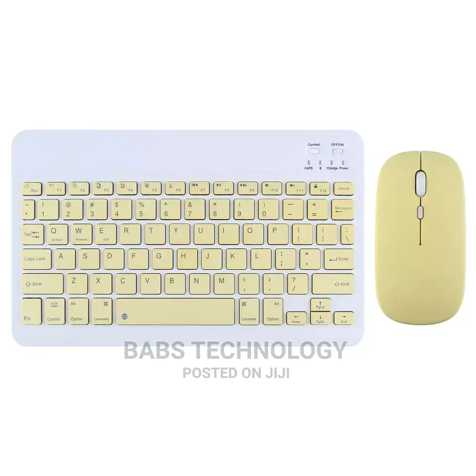 10 Inches Rechargeable Bluetooth Keyboard and Mouse Combo