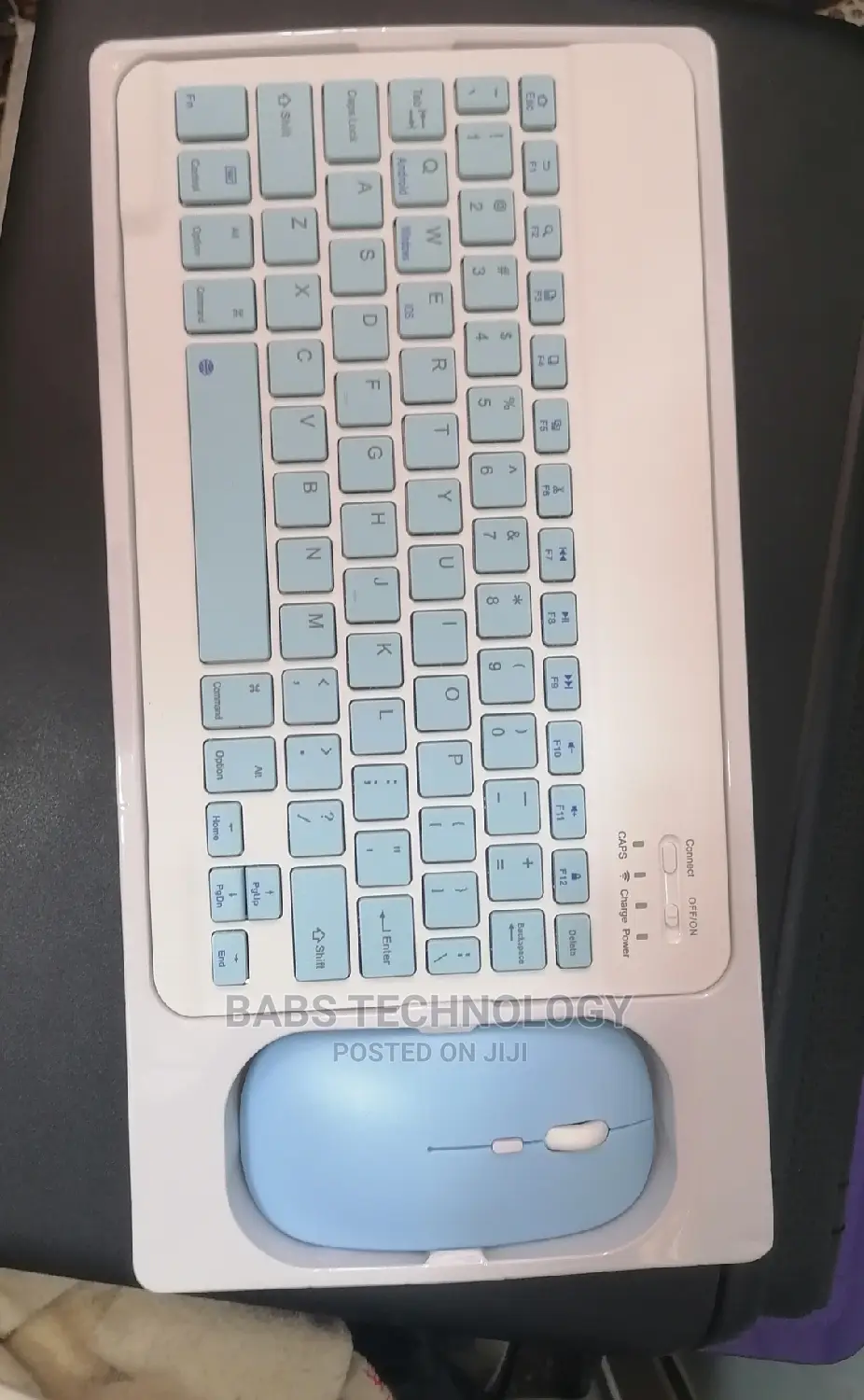 10 Inches Rechargeable Bluetooth Keyboard and Mouse Combo