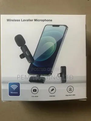 Wireless Lavalier/Lapel Microphone