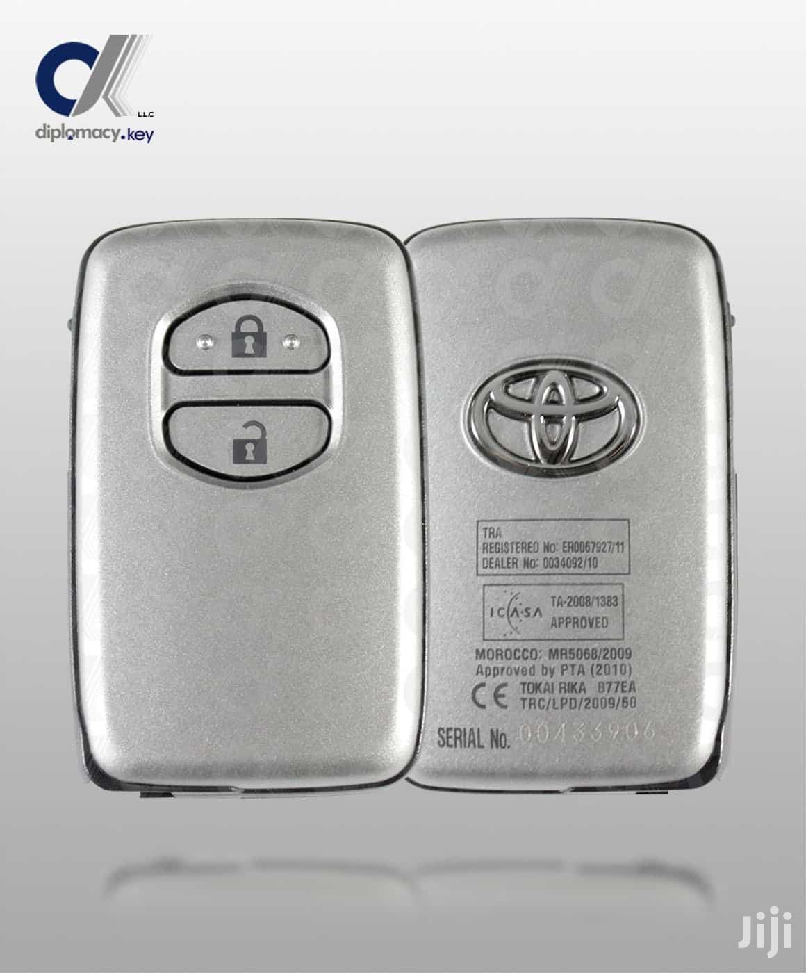 Toyota Smart Key Push To Start