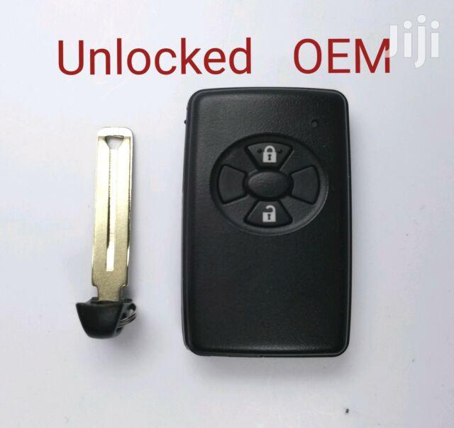 Toyota New Smart Car Key Push to Start