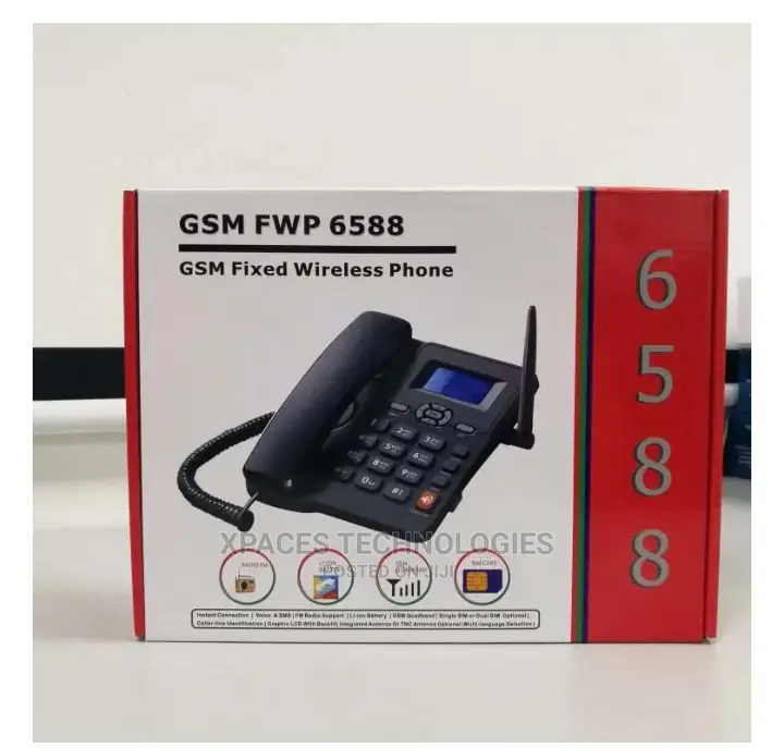 Landline Simcard Desktop Phone GSM Fixed Wireless Double SIM