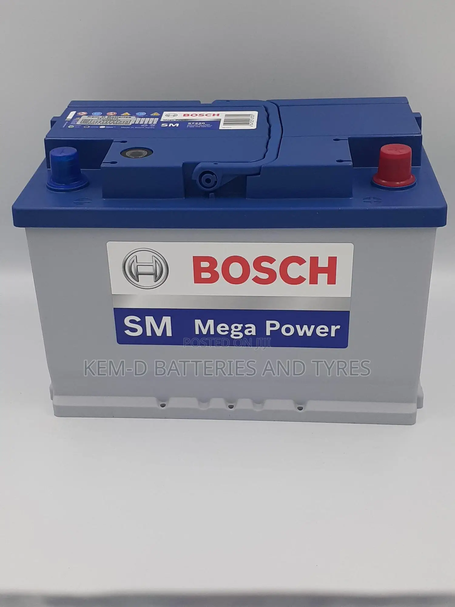 15 Plate Bosch Battery +Free Delivery- Corolla Camry Elantra