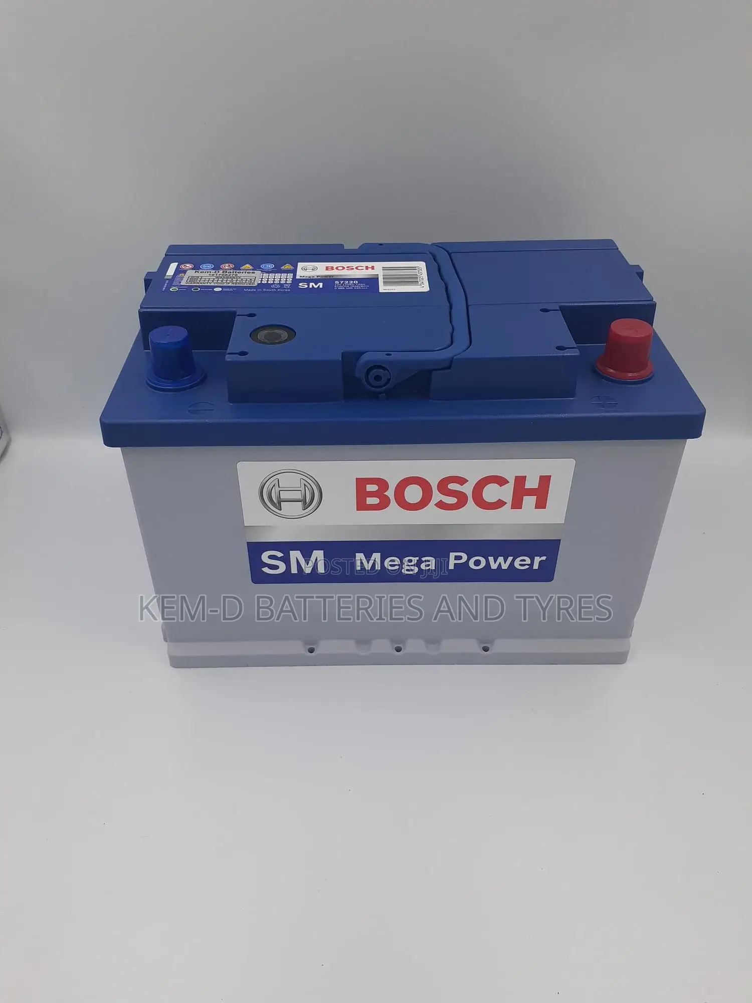 15 Plate Bosch Battery +Free Delivery- Corolla Camry Elantra