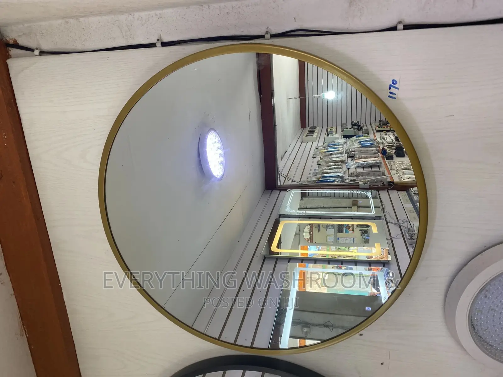 Black Mirror_round Mirrors_60cm Mirror for All Purposes