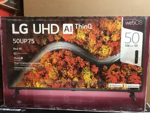 True Cinema Experience LG 50”Uhd4k 50UP75003 Smart+Tv Guard