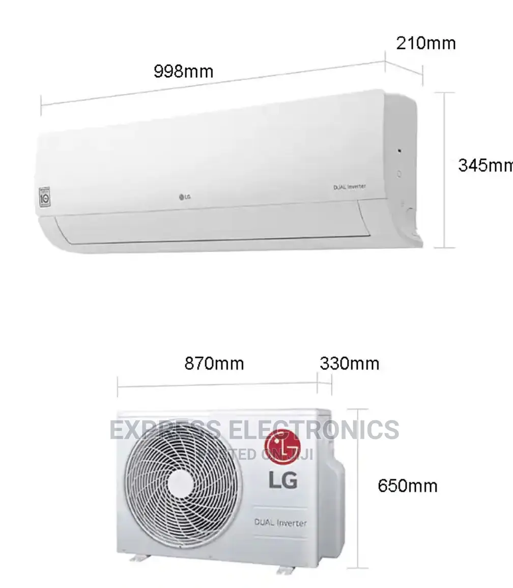 Unique R410gas 2.0hp Split LG S4-18tzcaa AC+Wallmount