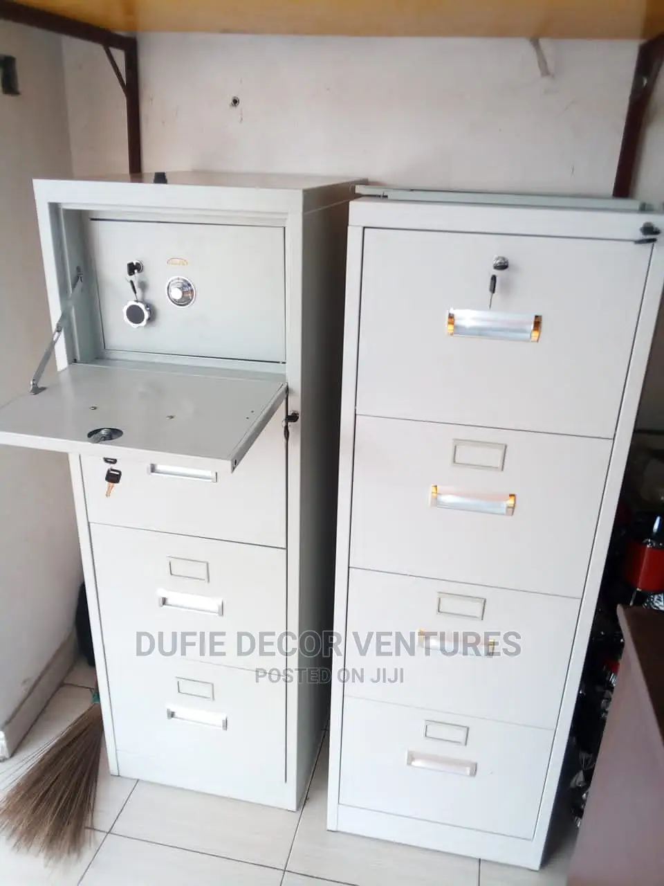Cabinet With Safe