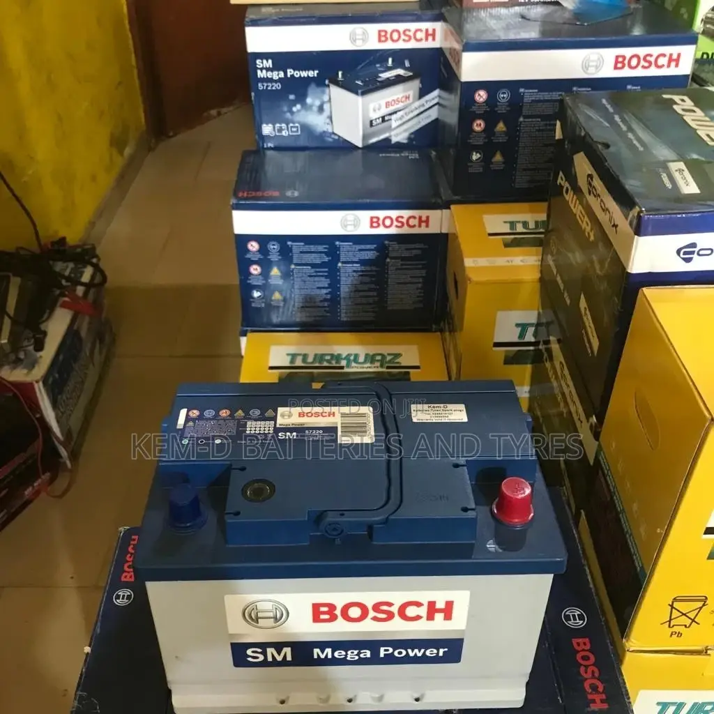 72ah Bosch - 5722 - 15 Plates - Free Delivery