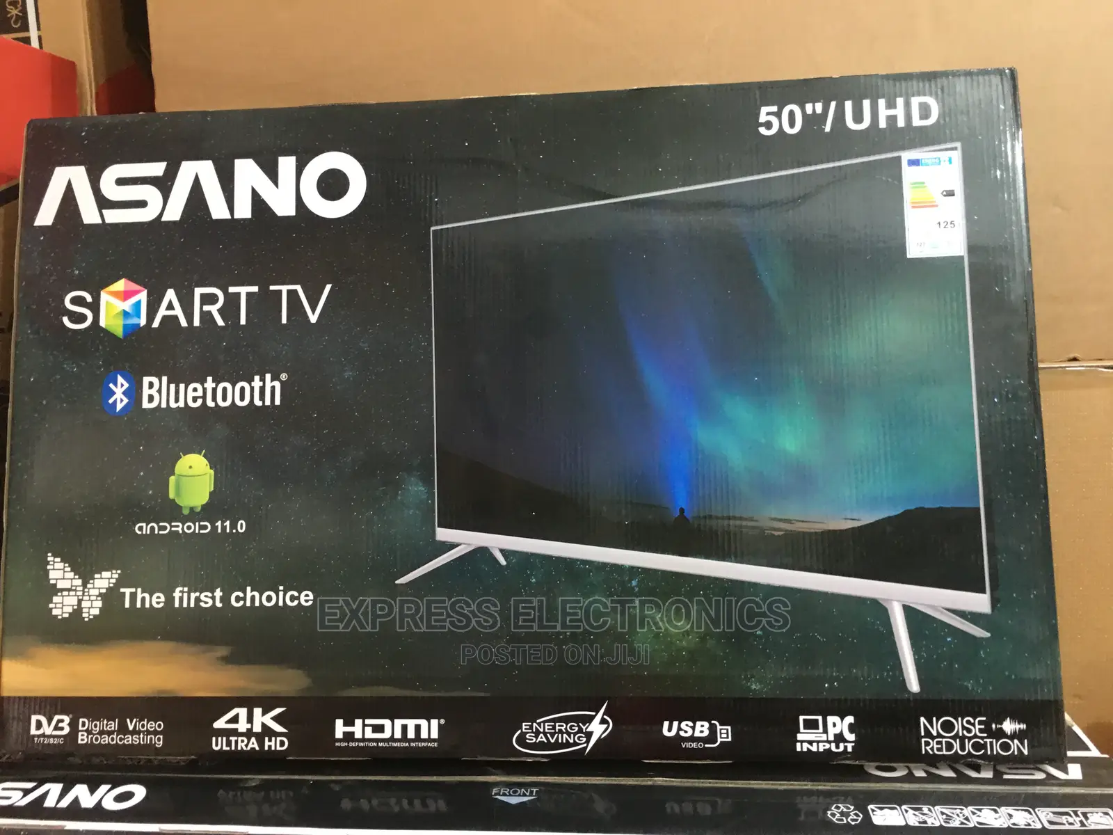 Unique Quality Uhd Real Smart Android Asano+Dstv