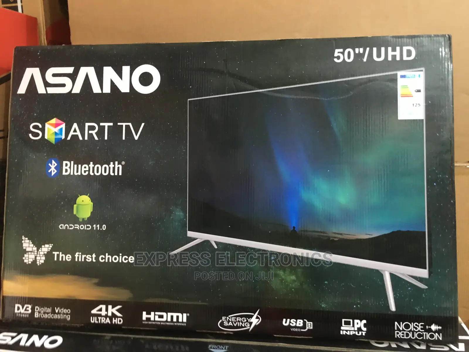 Unique Quality Uhd Real Smart Android Asano+Dstv