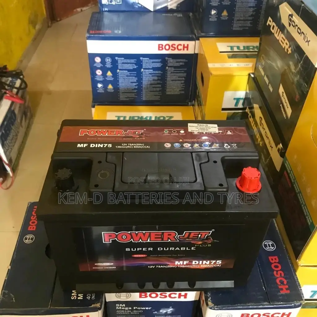 75ah Powerjet - DIN75 - 15 Plates - Free Delivery