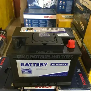 13 Plates 55ah Pofirst Car Battery - Free Delivery