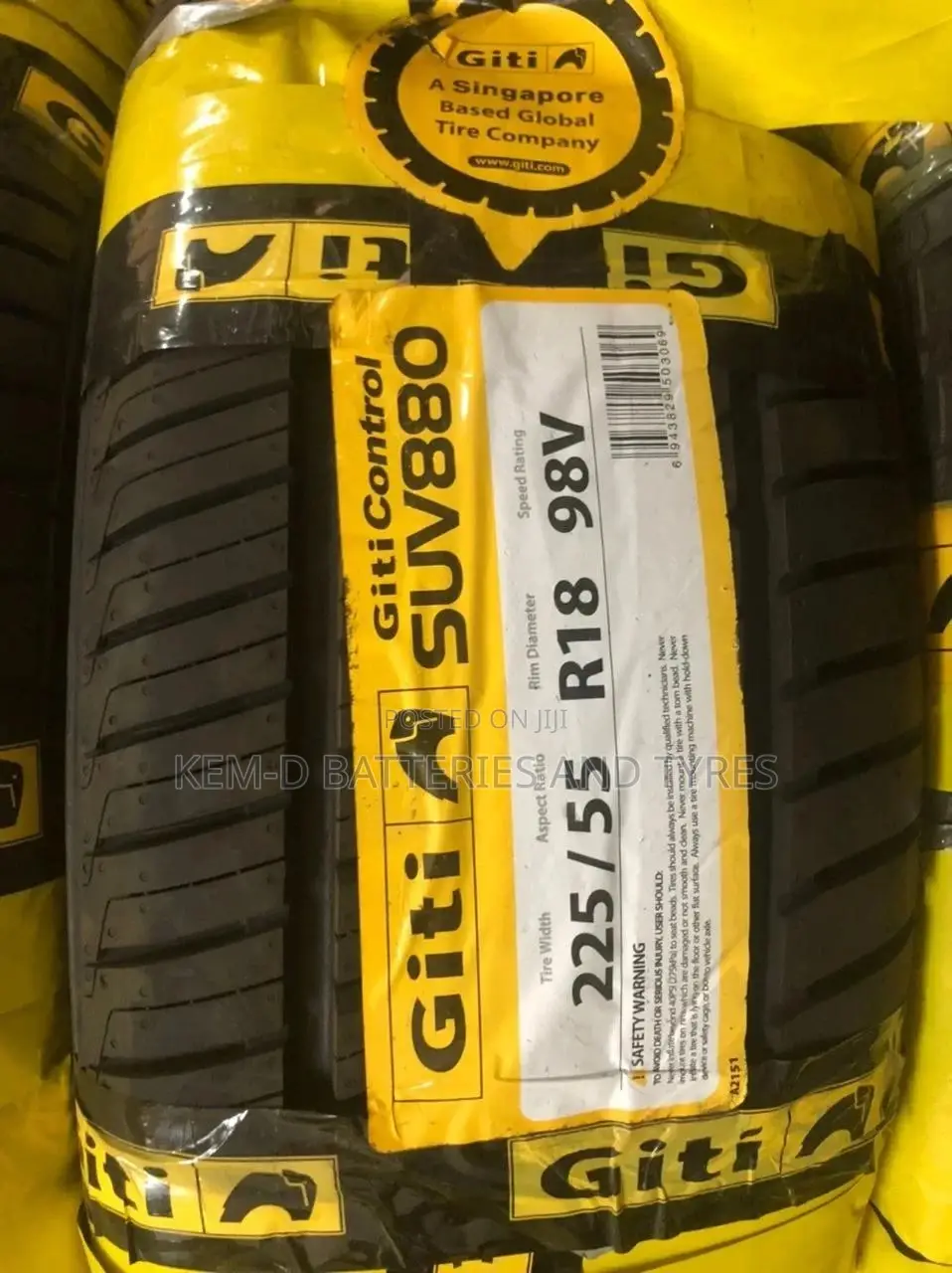 225/55r18 Giti Tires Tyres - Free Delivery