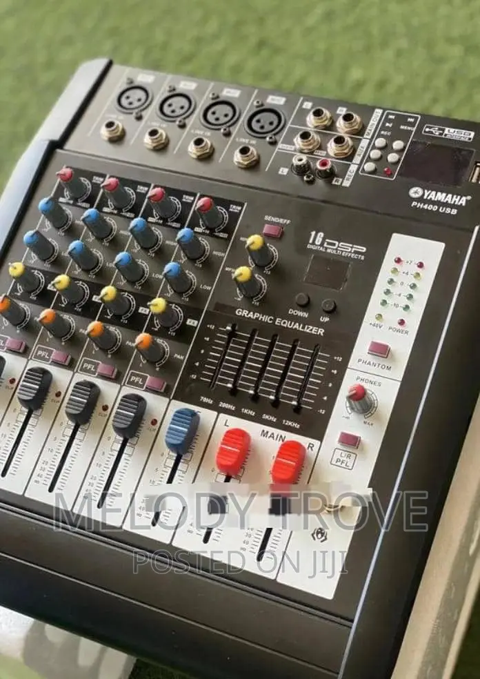 4-Channel Mixer With Amplifier