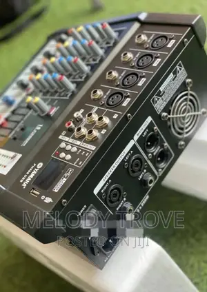 4-Channel Mixer With Amplifier