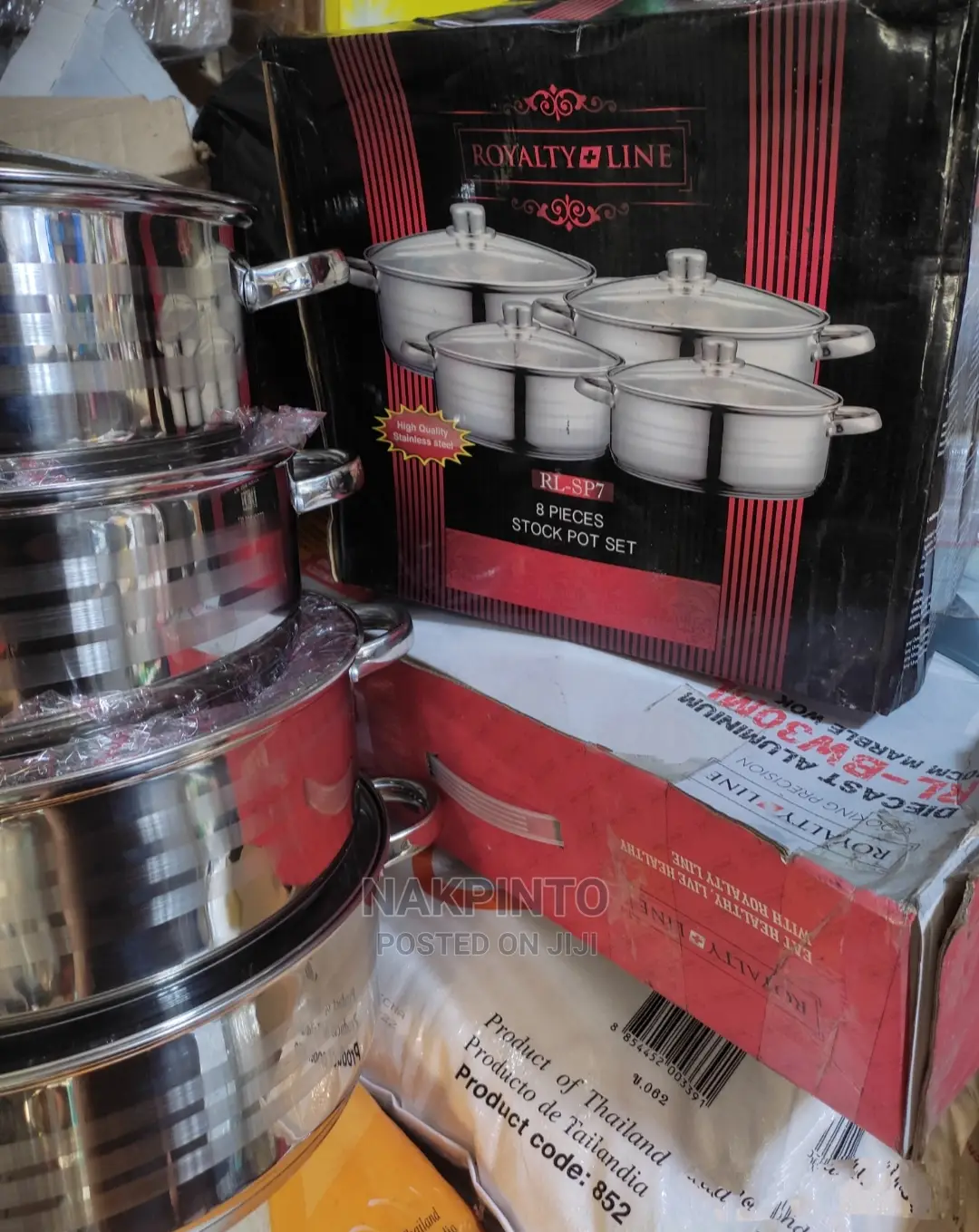 High Quality Stainless Steel Stock Pot ( 4 Sets )