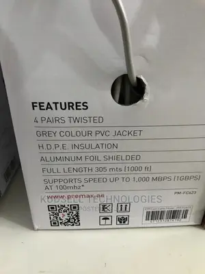 Solid Cat 6 Utp Cable 100m