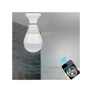 Hd 1080p Smart 360 Degree Security CCTV Light Bulb - White