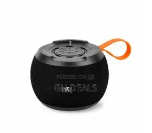 Rich Bass Waterproof Wireless Bluetooth Speaker - Black