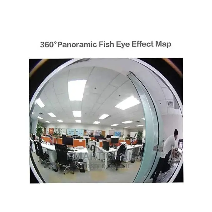 360 Degree Field View CCTV Light Bulb - Wh
