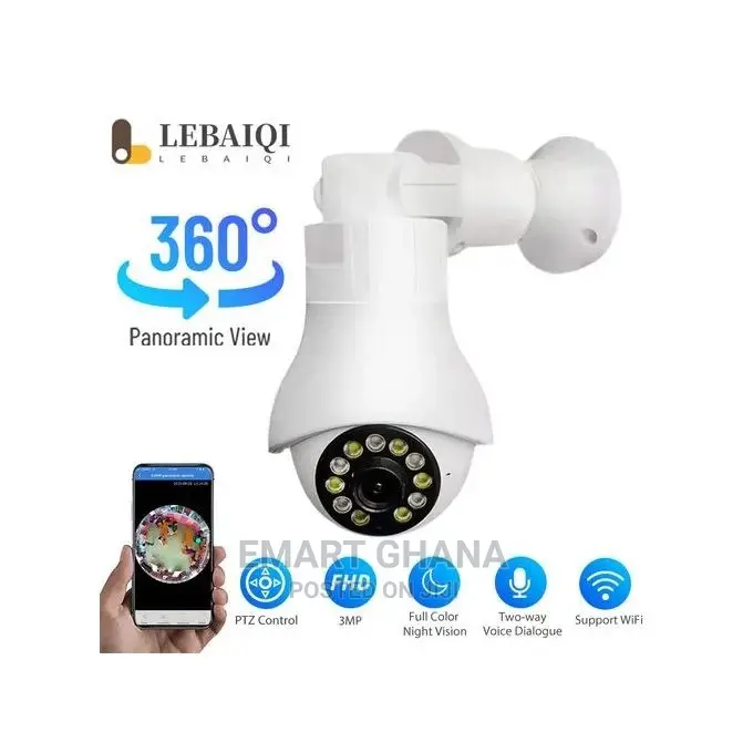 3MP Wifi PTZ IP Surveillance Camera, Home Security Device