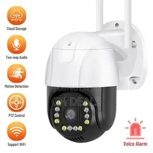 5MP HD Smart Camera Wifi Guard Against Theft Waterproof AI