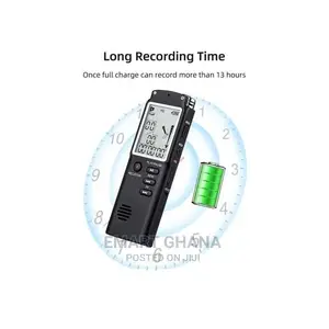 Dual Capacitor Noise Reduction Mp3 Digital Recorder